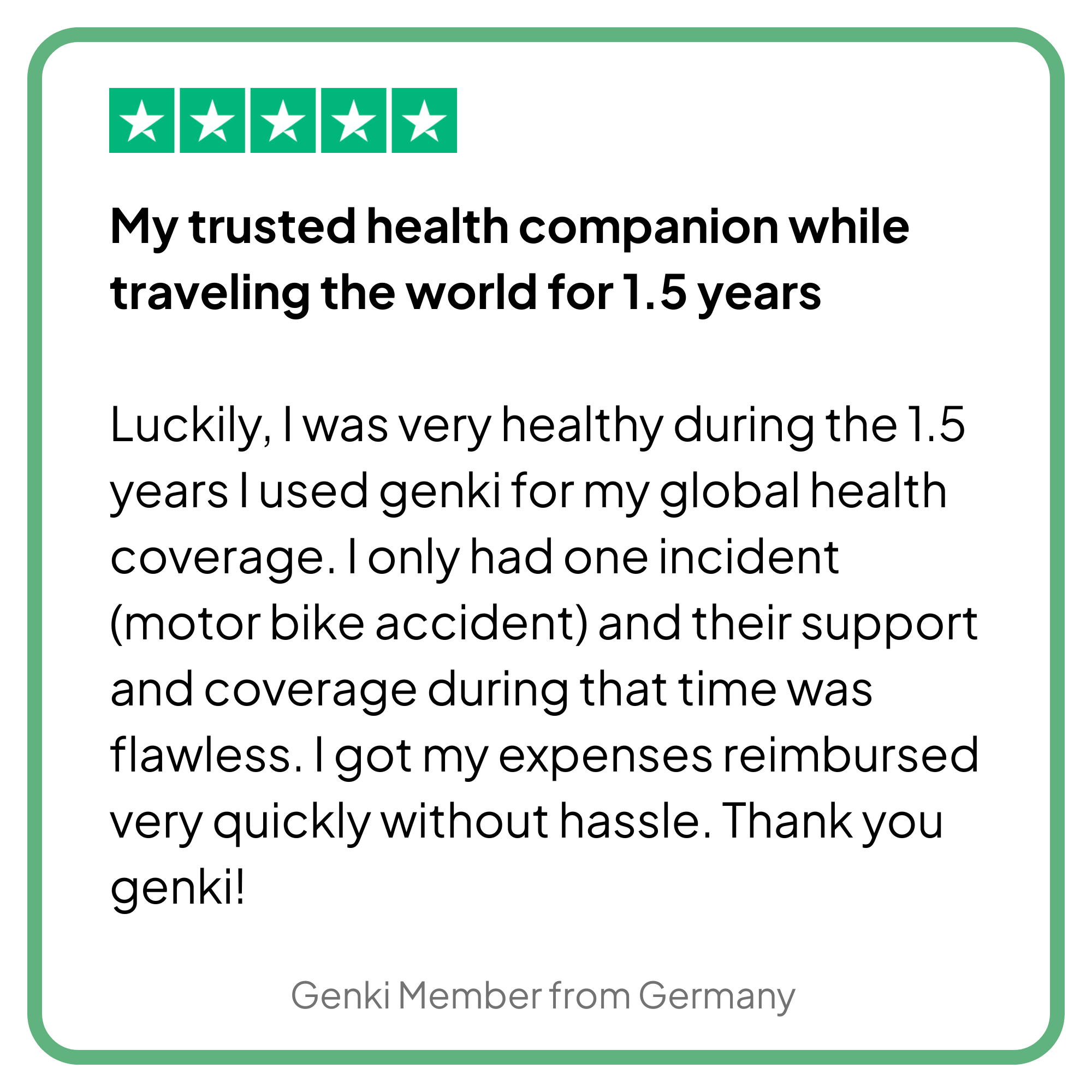 Genki Review from Kunde